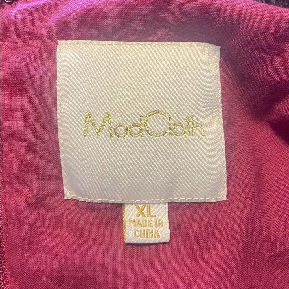 Modcloth Pumpkin Harvest Fit and Flare Dress - XL - Picture 8 of 10